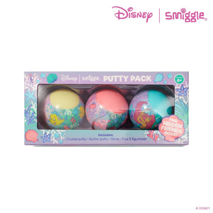 Smiggle - Disney Princesa Ariel Pack de 3 Diversión