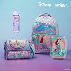 Smiggle - Set de 4 mochilas escolares de Disney Princesa Ariel