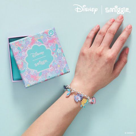 Smiggle - Pulsera con dije de la Princesa Ariel de Disney