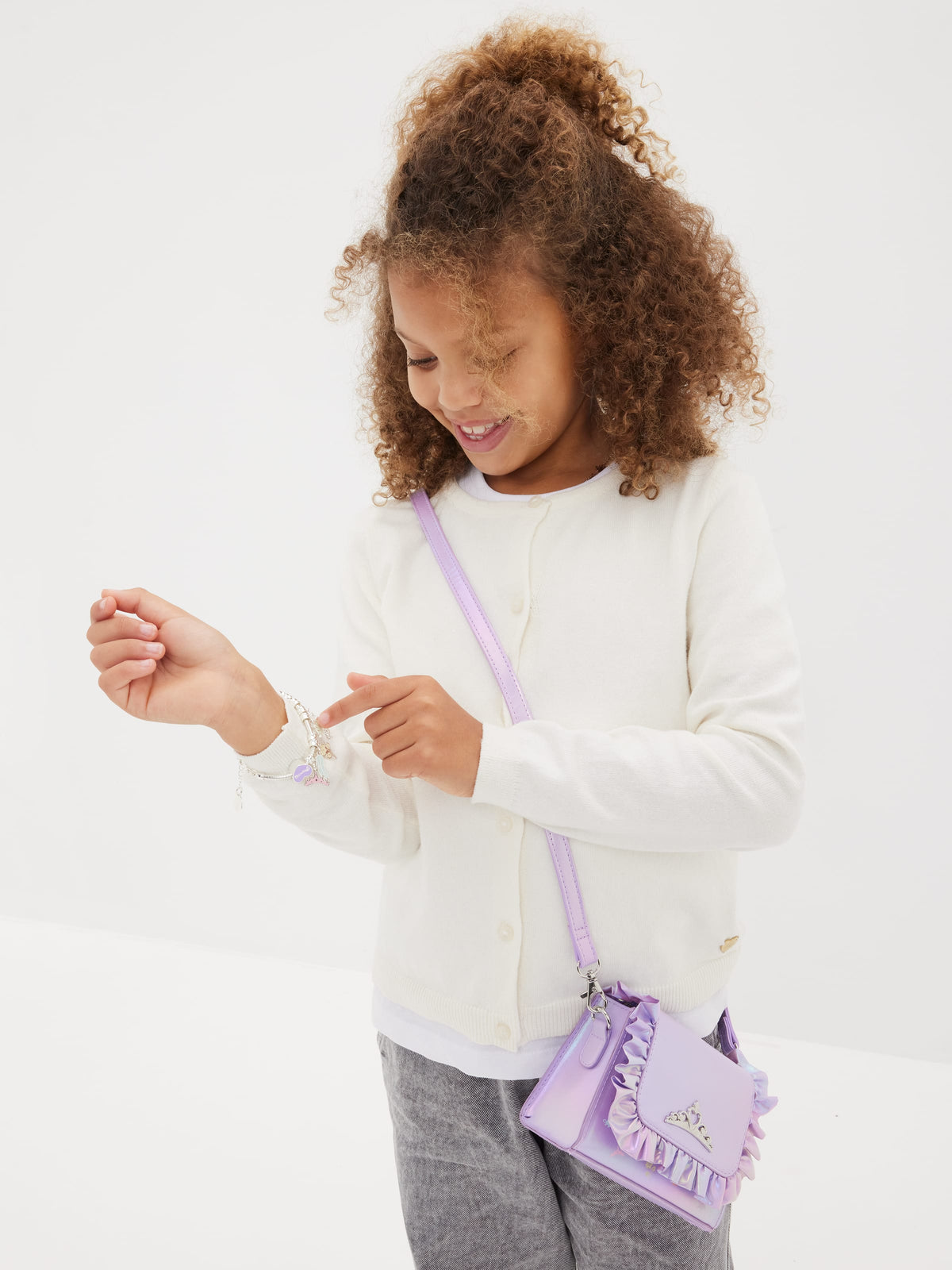 Smiggle - Pulsera con abalorios Princesas Disney