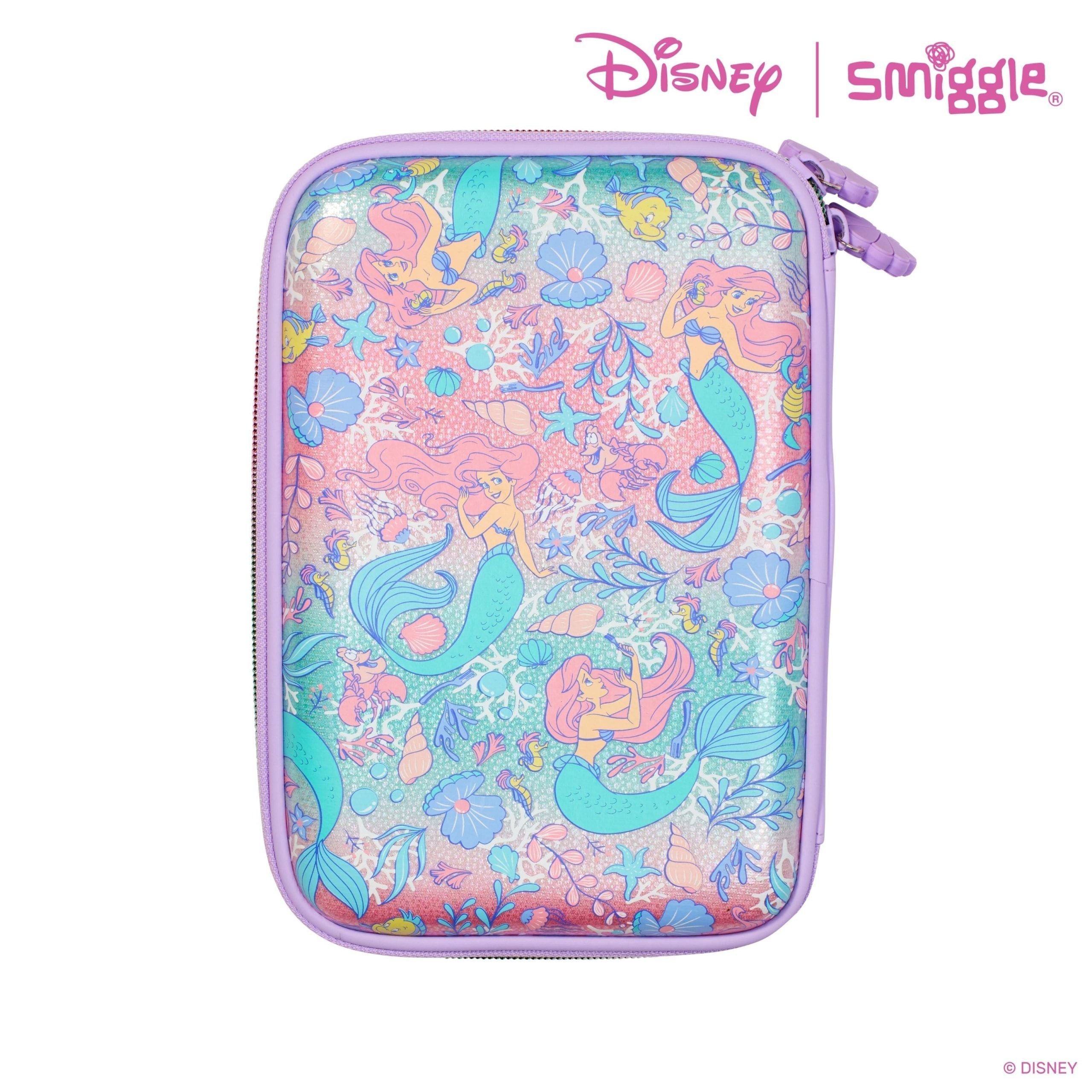 Smiggle - Estuche de Disney Princesa Sirenita