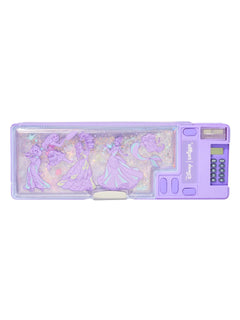 Smiggle - Estuche automático con calculadora Disney Princess