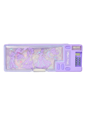 Smiggle - Estuche automático con calculadora Disney Princess