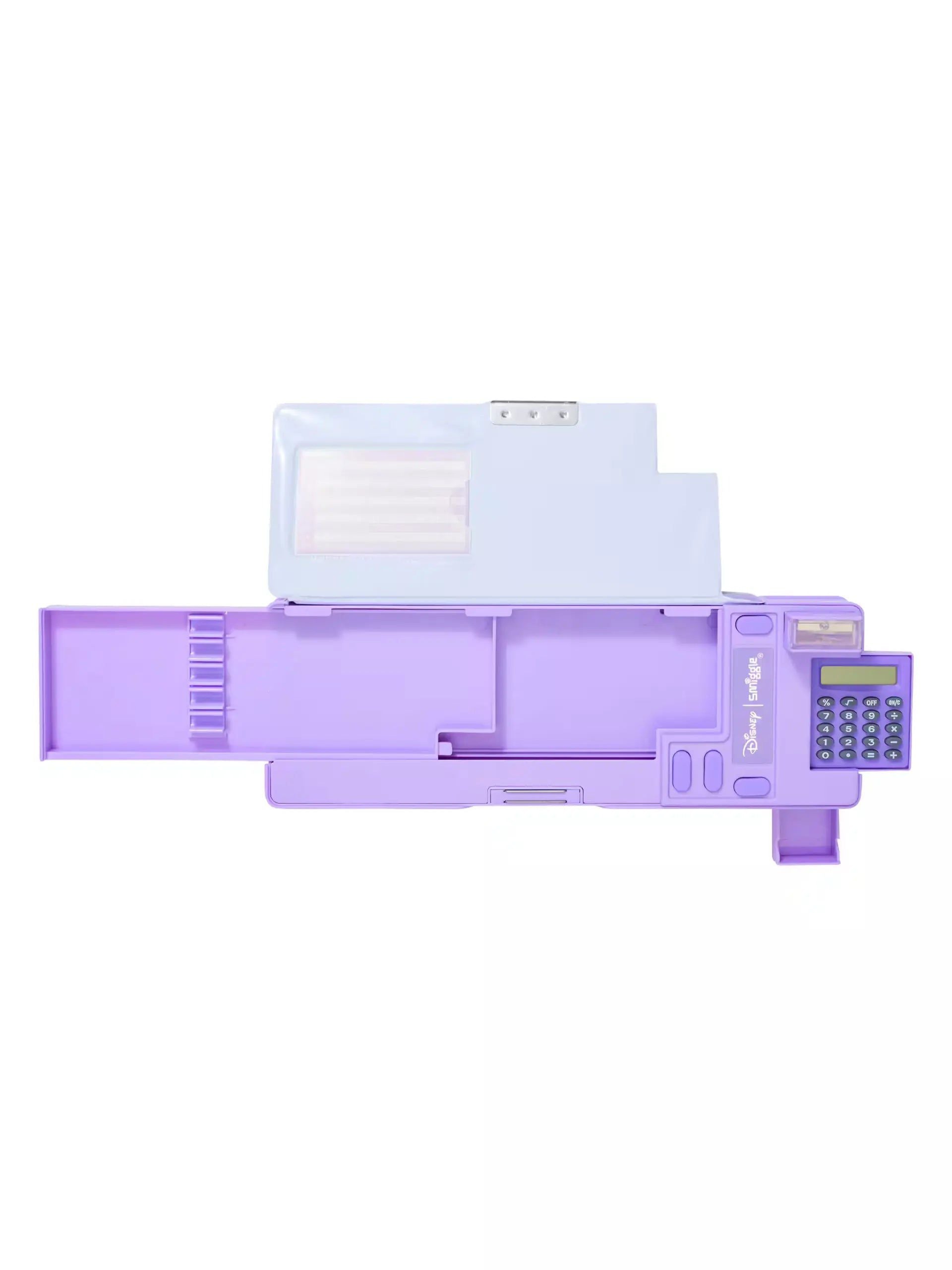 Smiggle - Estuche automático con calculadora Disney Princess