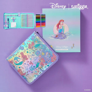 Smiggle - Estuche y Set de Papelería Disney Princesas