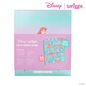 Smiggle - Estuche y Set de Papelería Disney Princesas