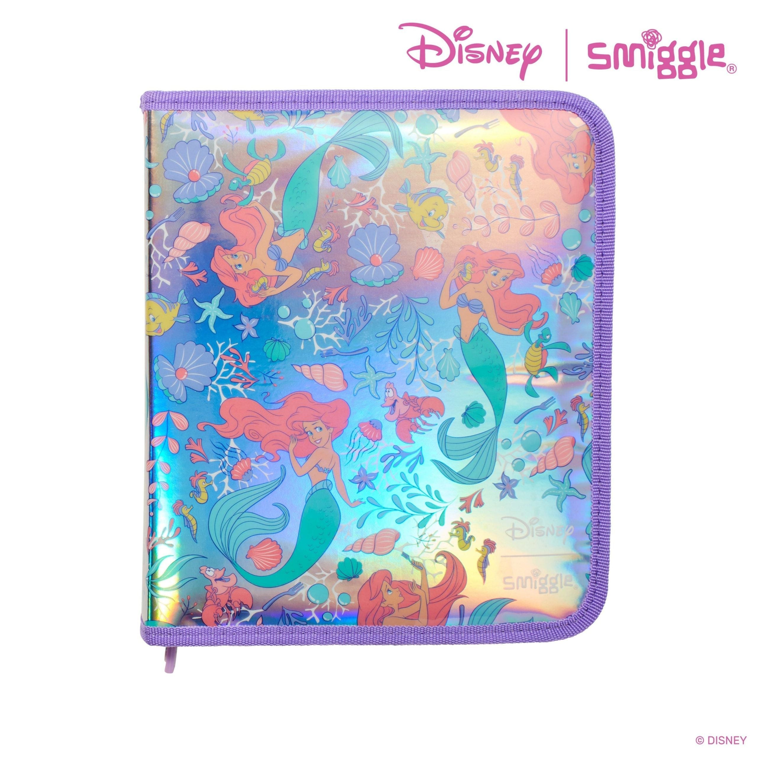 Smiggle - Estuche y Set de Papelería Disney Princesas