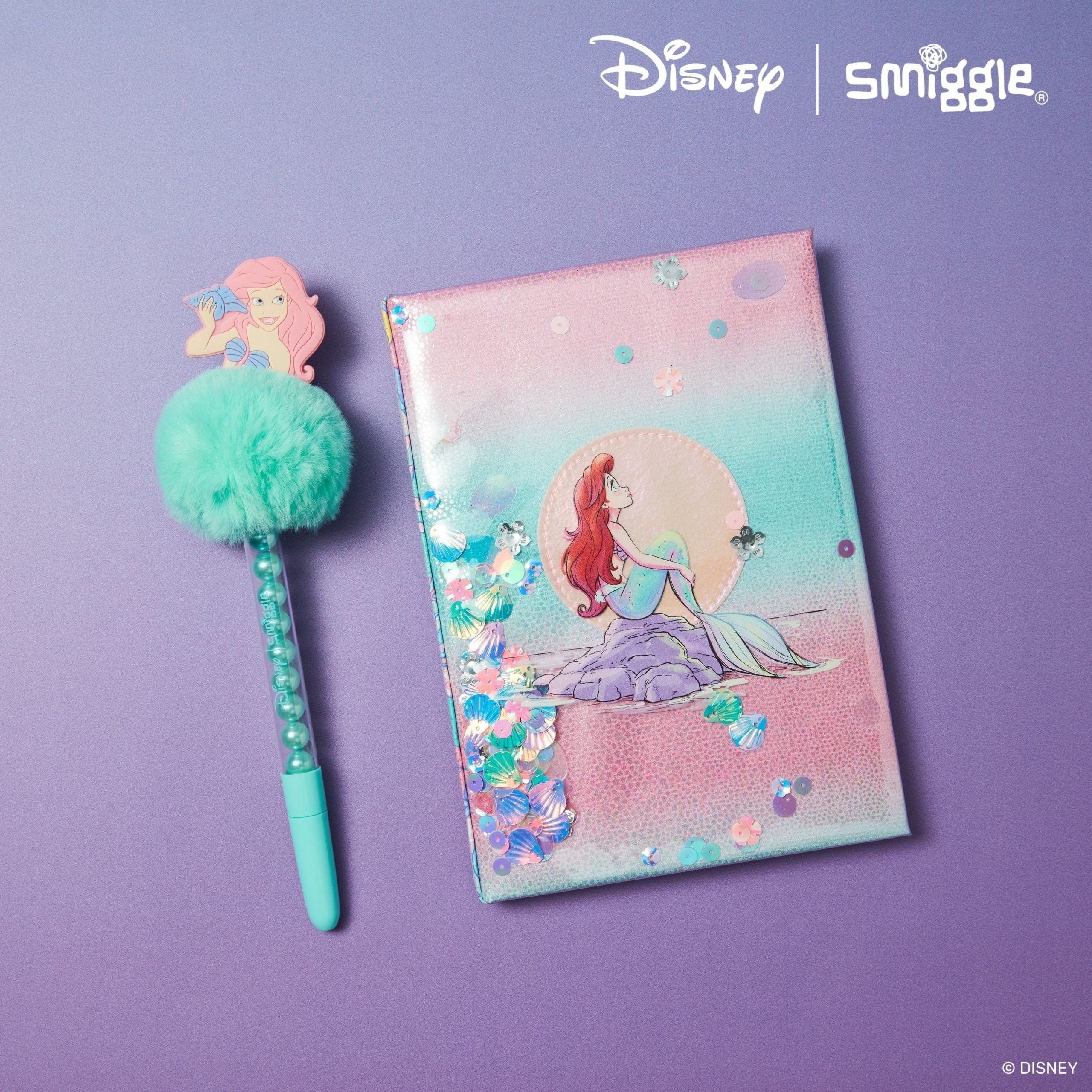 Smiggle - Paquete de papelería Princesas Disney