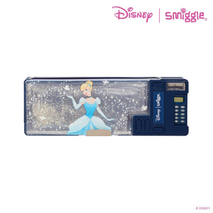 Smiggle - Estuche automático con calculadora Disney Princesa Cenicienta