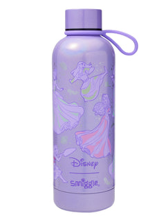 Smiggle - Botella de acero inoxidable con aislamiento Princesas Disney