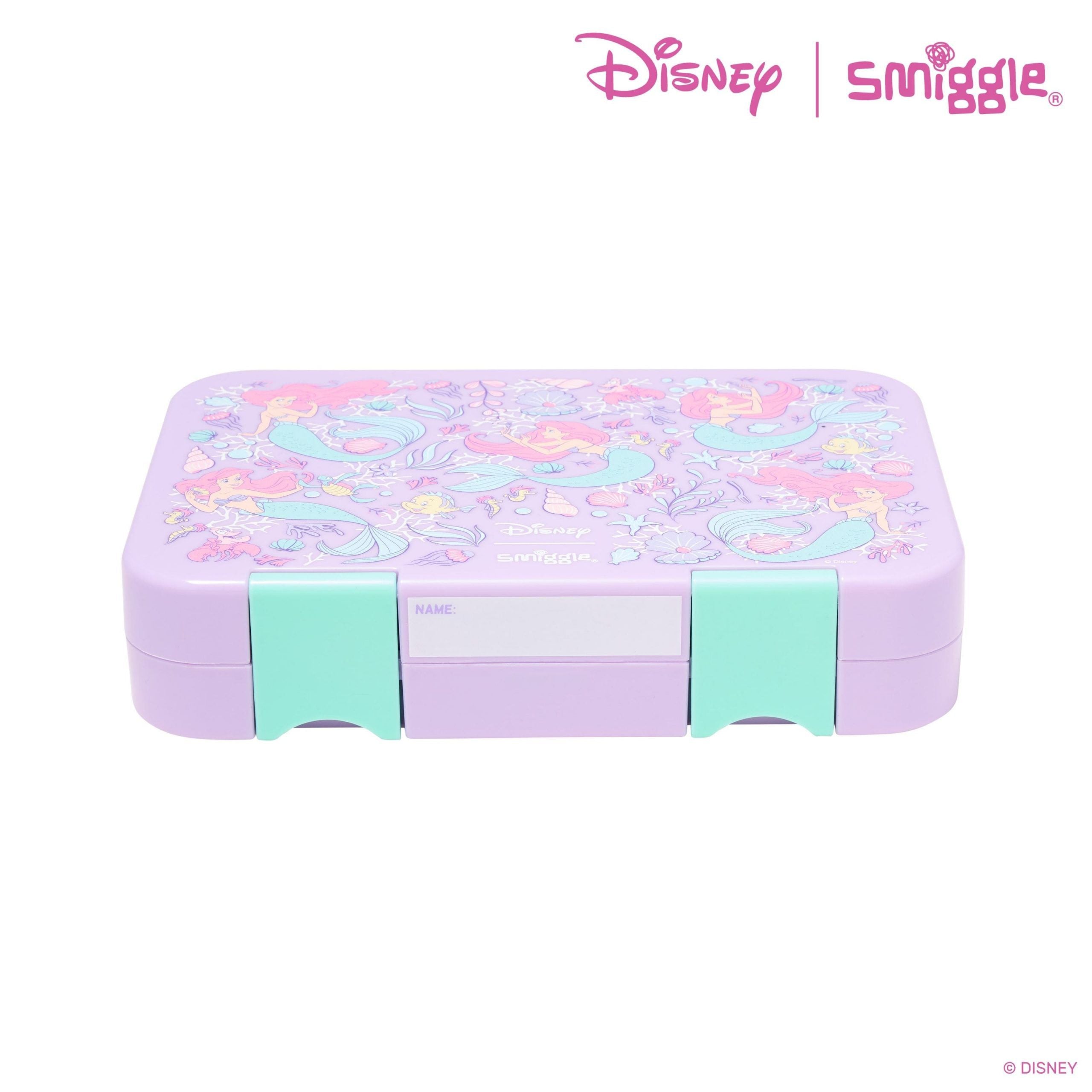 Smiggle - Fiambrera Bento mediana Princesa Disney