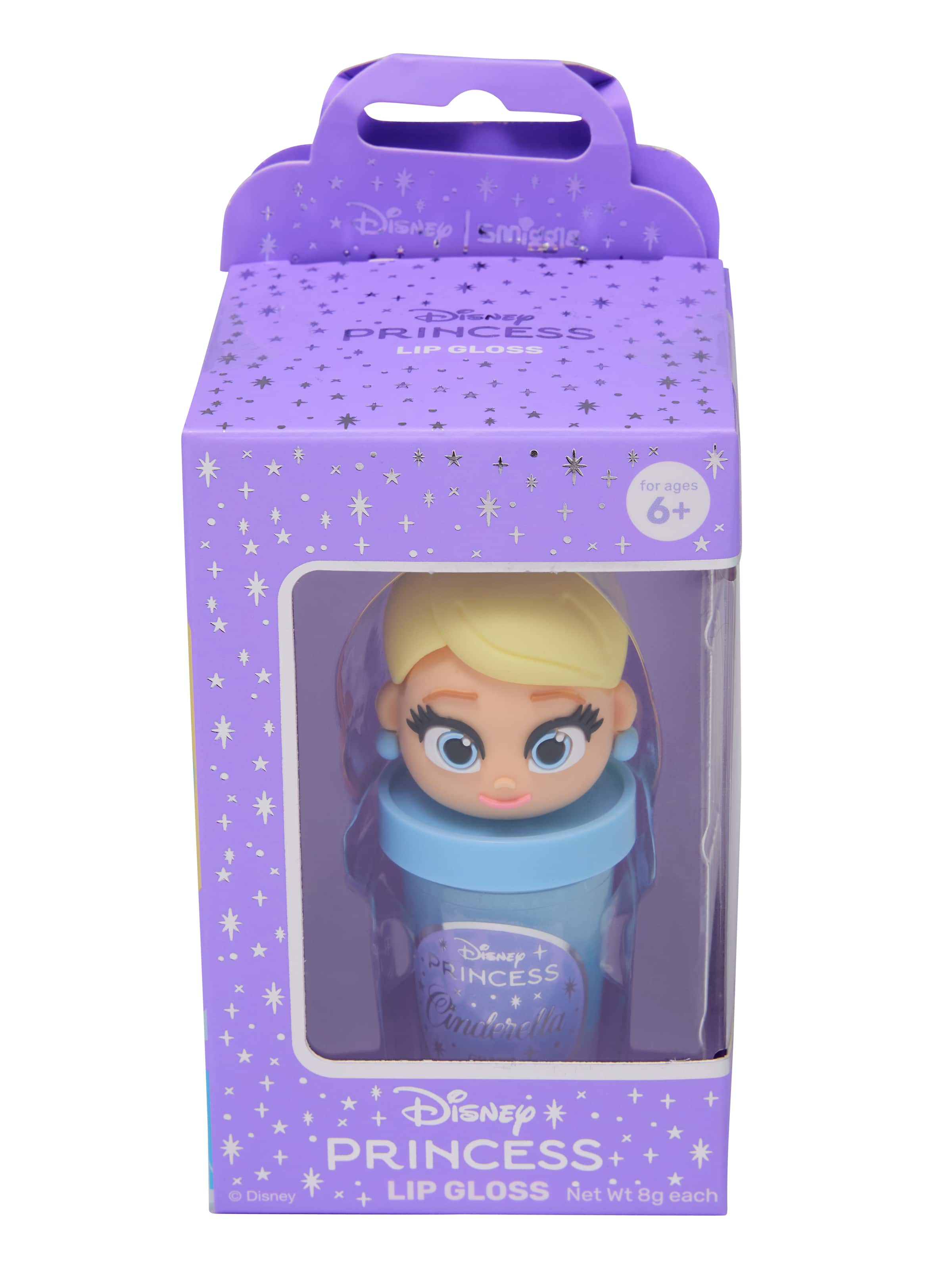 Smiggle - Brillo de Labios y Estuche para Niñas Disney Princesas
