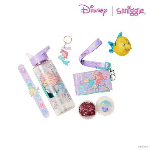 Smiggle - Huevo de Pascua y Sorpresas Gigantes de La Sirenita de Disney