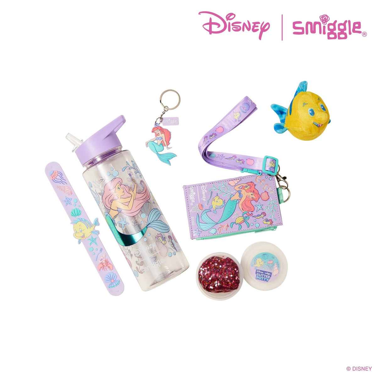 Smiggle - Huevo de Pascua y Sorpresas Gigantes de La Sirenita de Disney