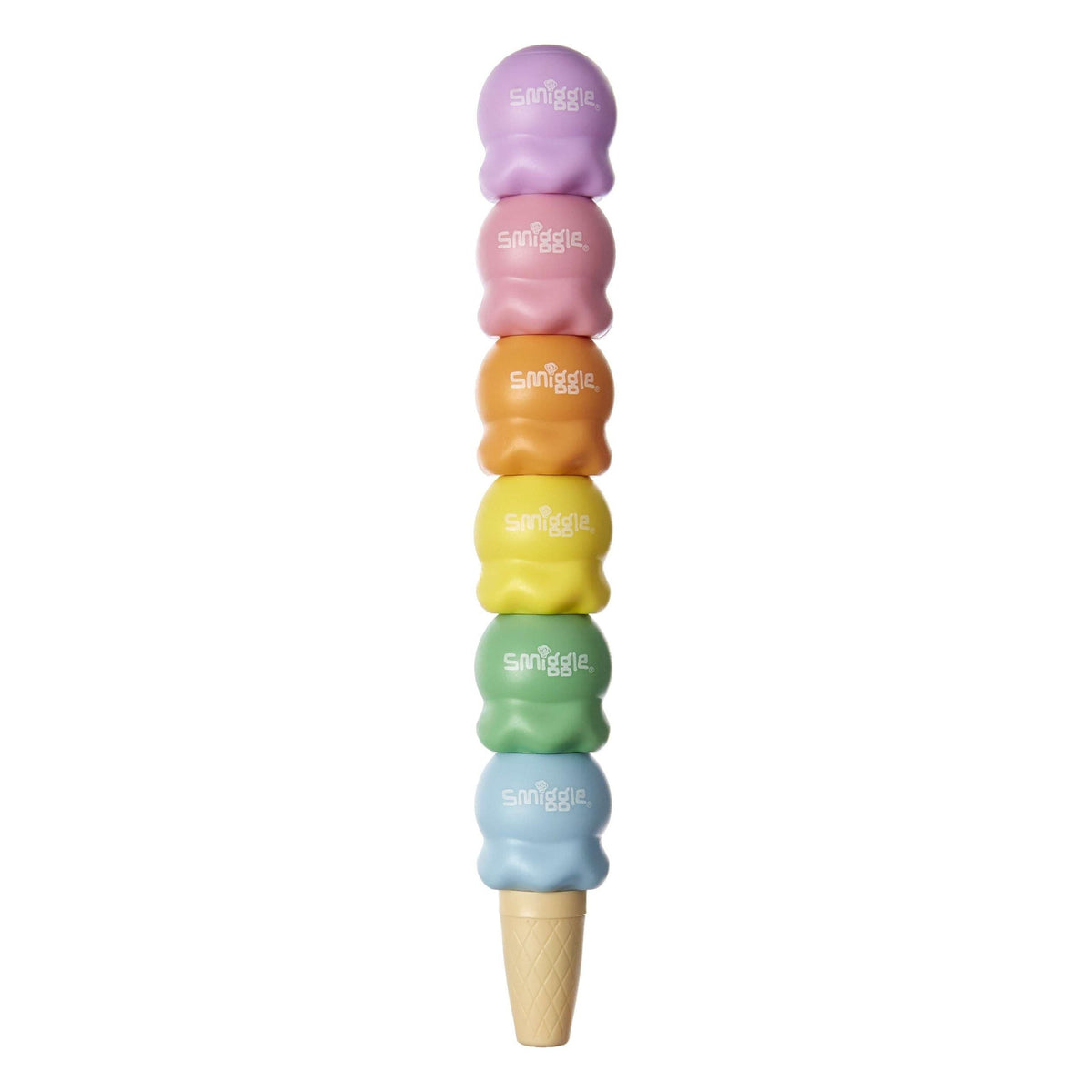 Smiggle - Rotuladores Fluorescentes con Olor a Helado