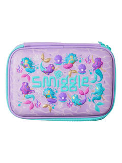 Smiggle - Estuche rígido doble para lápices Drift