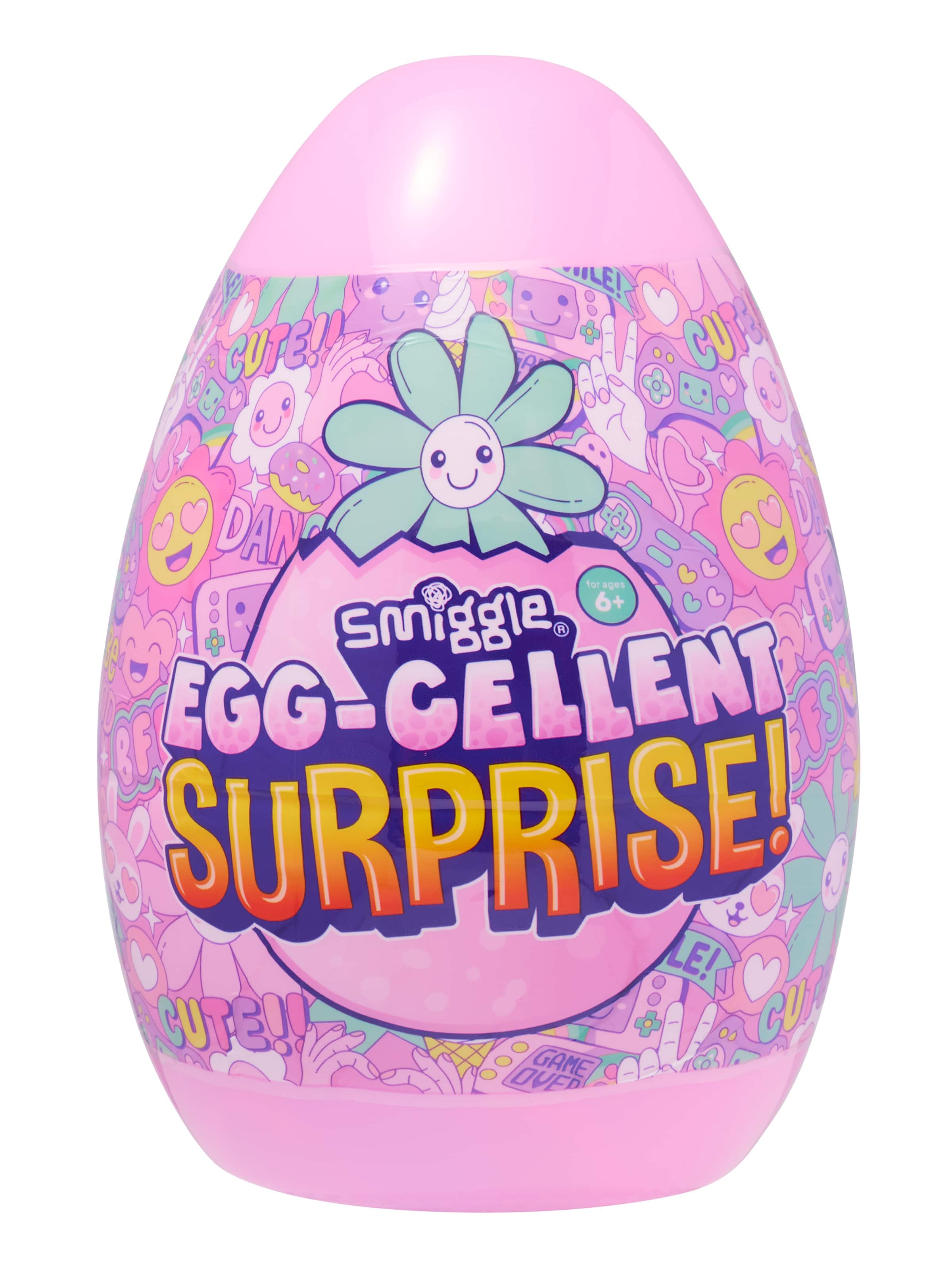Smiggle - Paquete Gigante de Juguetes y Diversión con Huevo Sorpresa