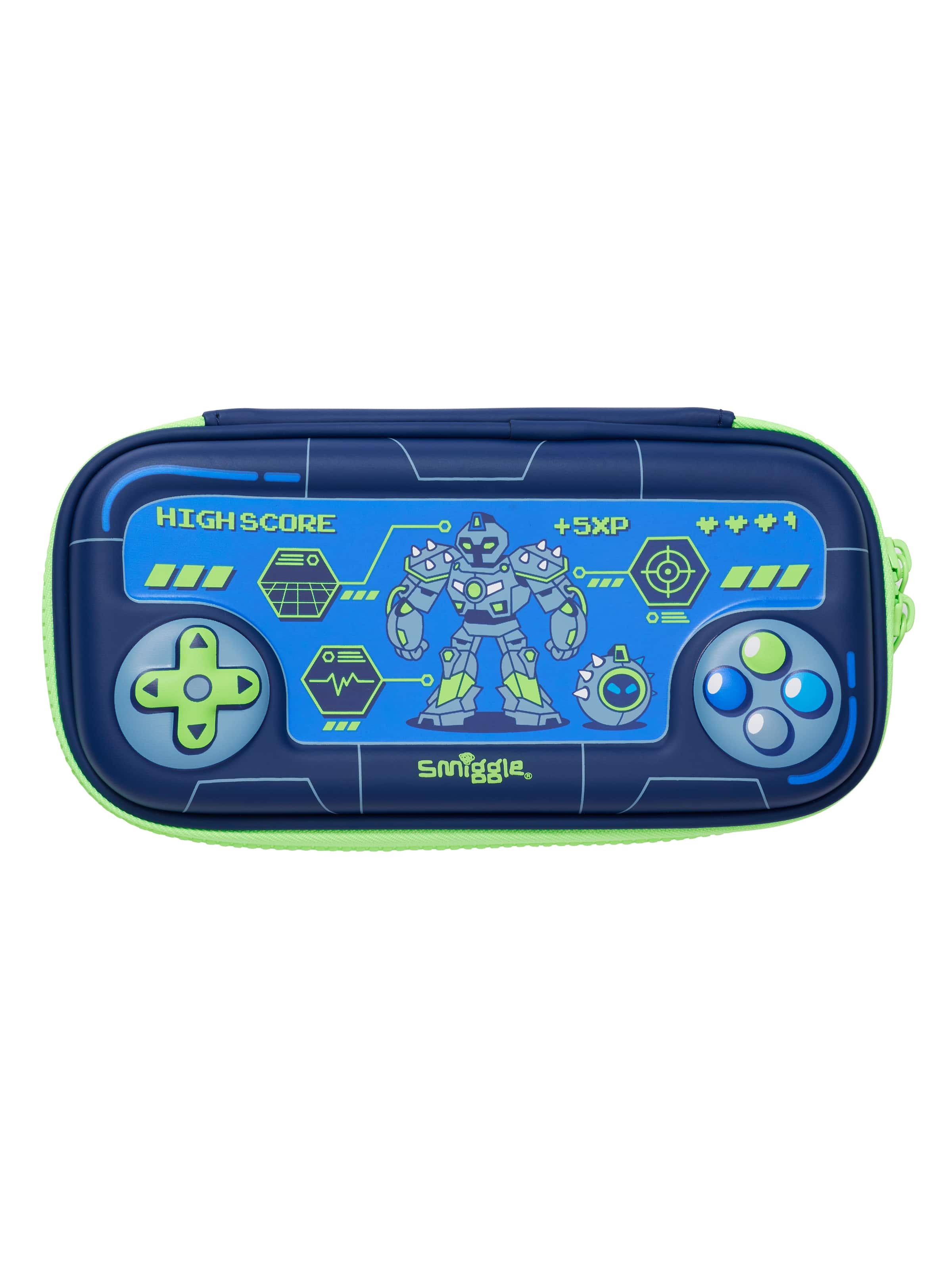 Smiggle - Estuche rígido pequeño y enérgico