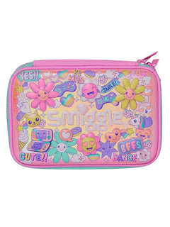 Smiggle - Estuche rígido 3D con dos compartimentos épicos