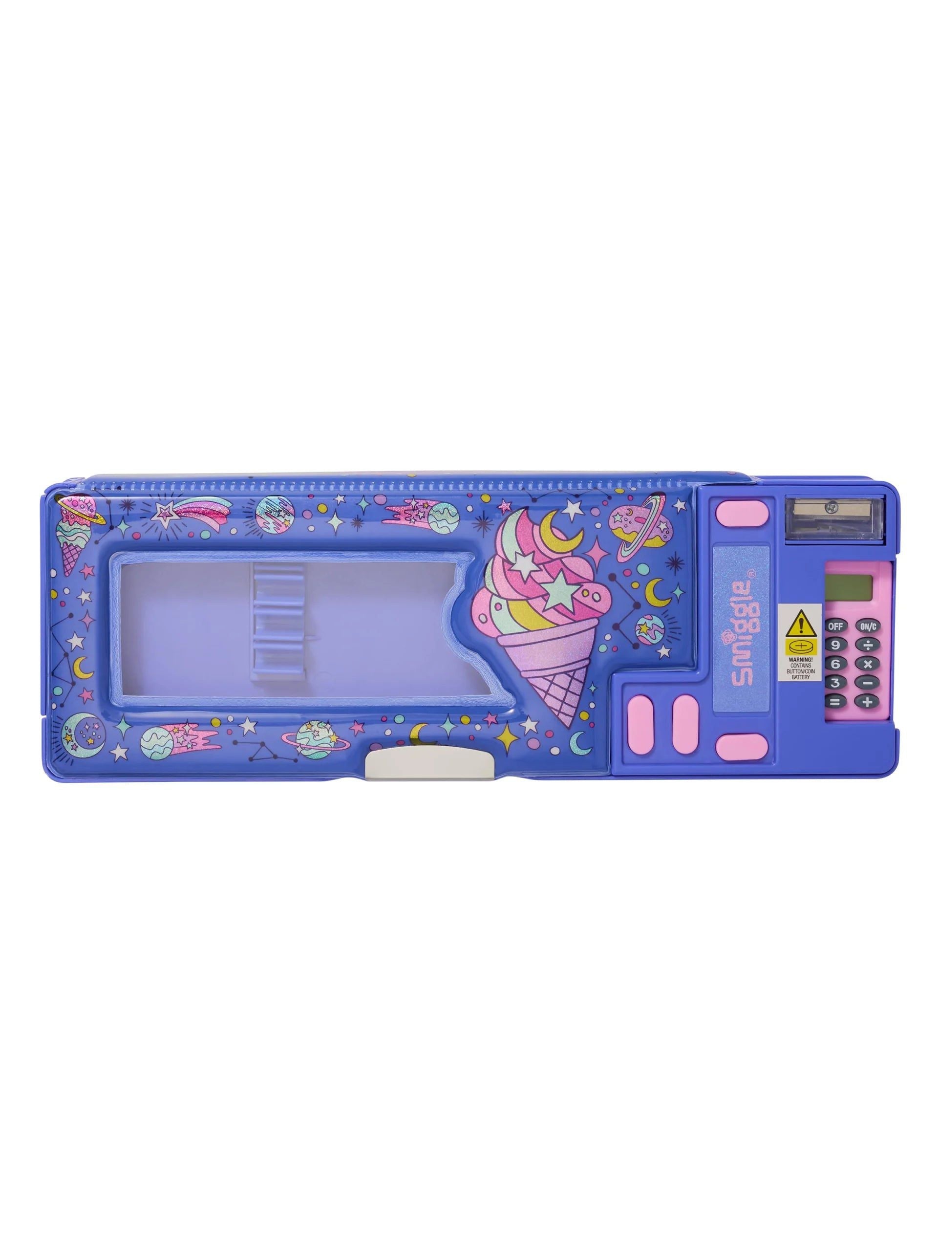 Smiggle - Estuche Automático Épico con Calculadora
