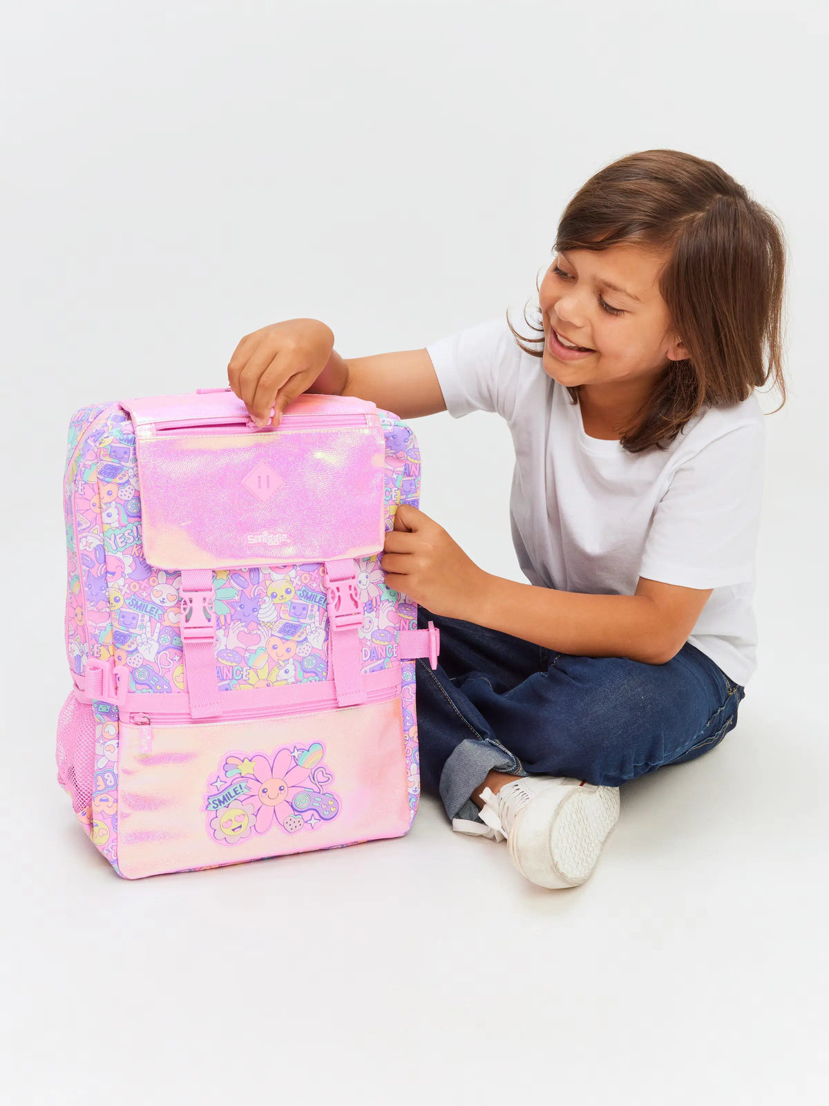 Smiggle - Mochila Escolar Épica
