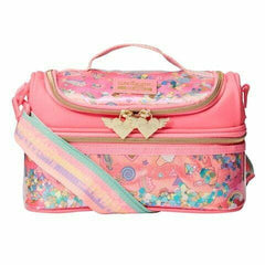 Smiggle - Fiambrera de doble compartimento Fiesta con correa