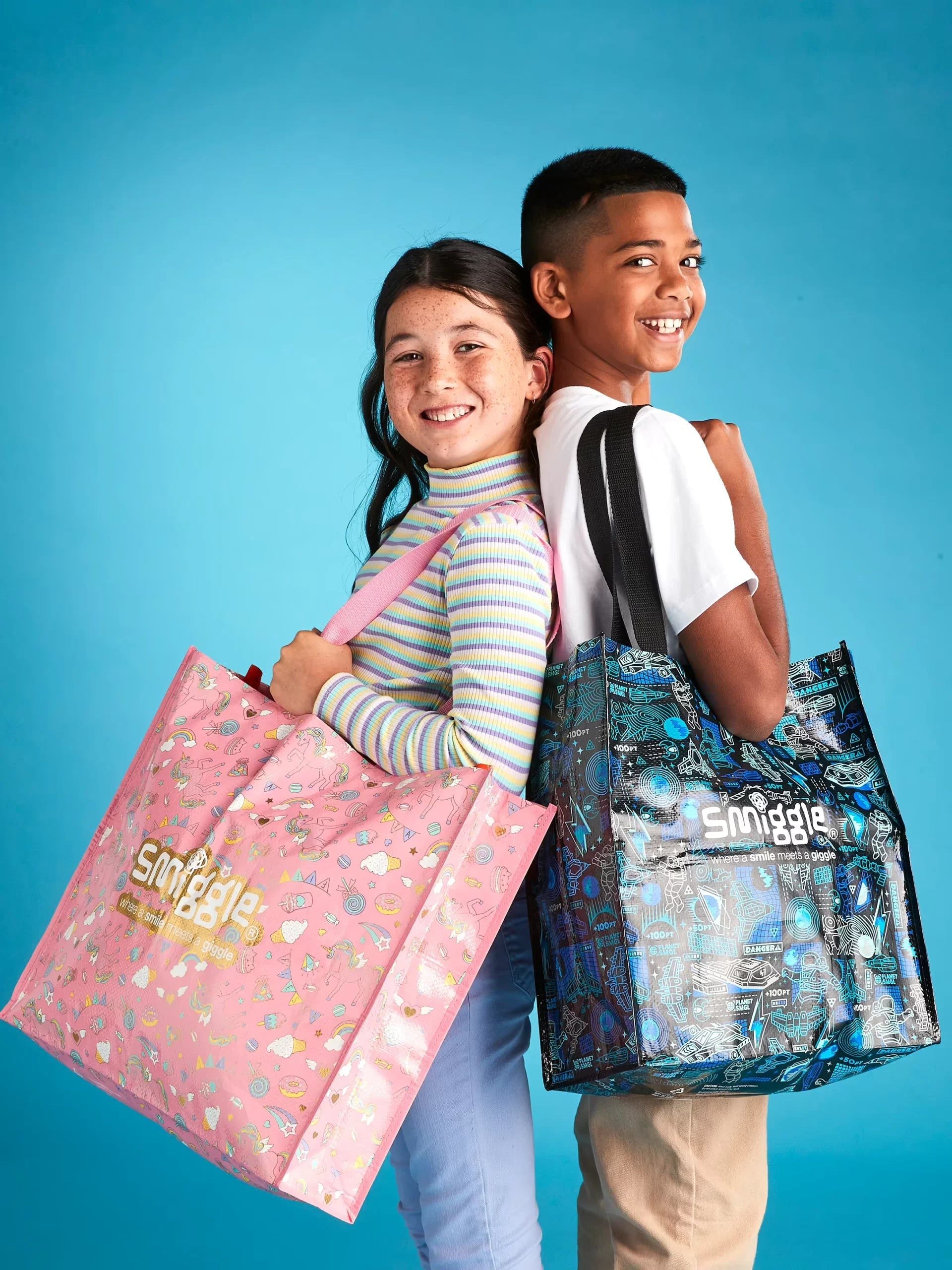 Smiggle - Fiesta Bolso Grande Reutilizable