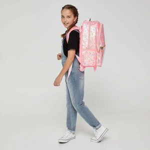 Smiggle - Mochila de viaje con ruedas, Fiesta