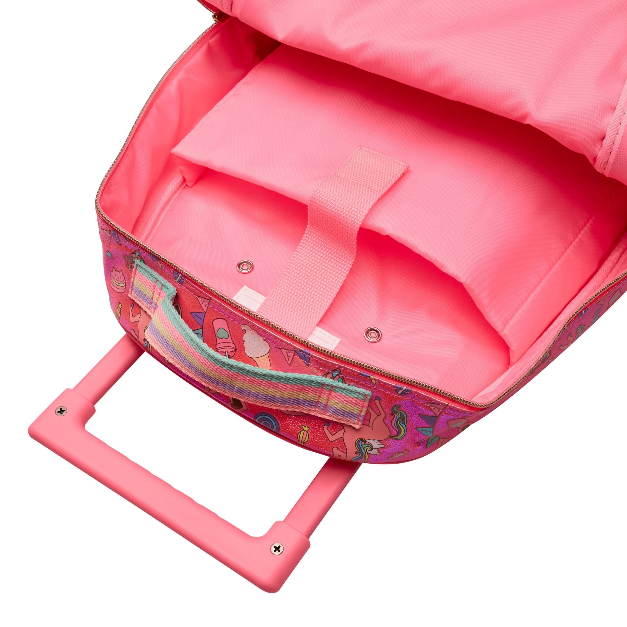 Smiggle - Mochila de viaje con ruedas, Fiesta