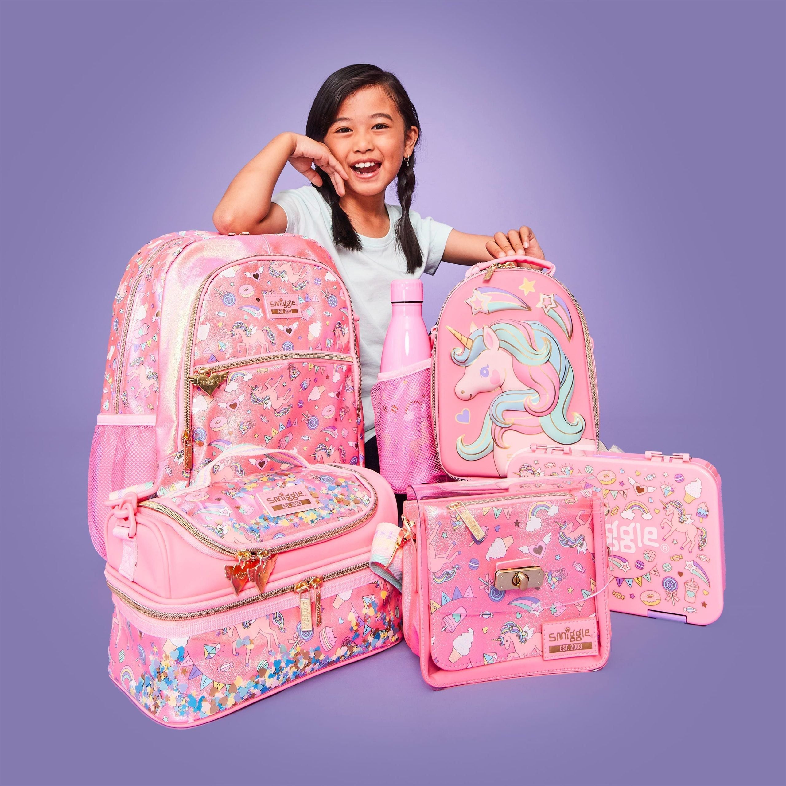 Smiggle - Bolso de hombro y fin de semana Fiesta