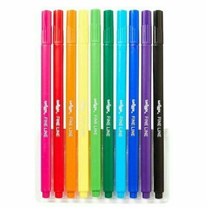 Smiggle - Pack de 10 bolígrafos de punta fina
