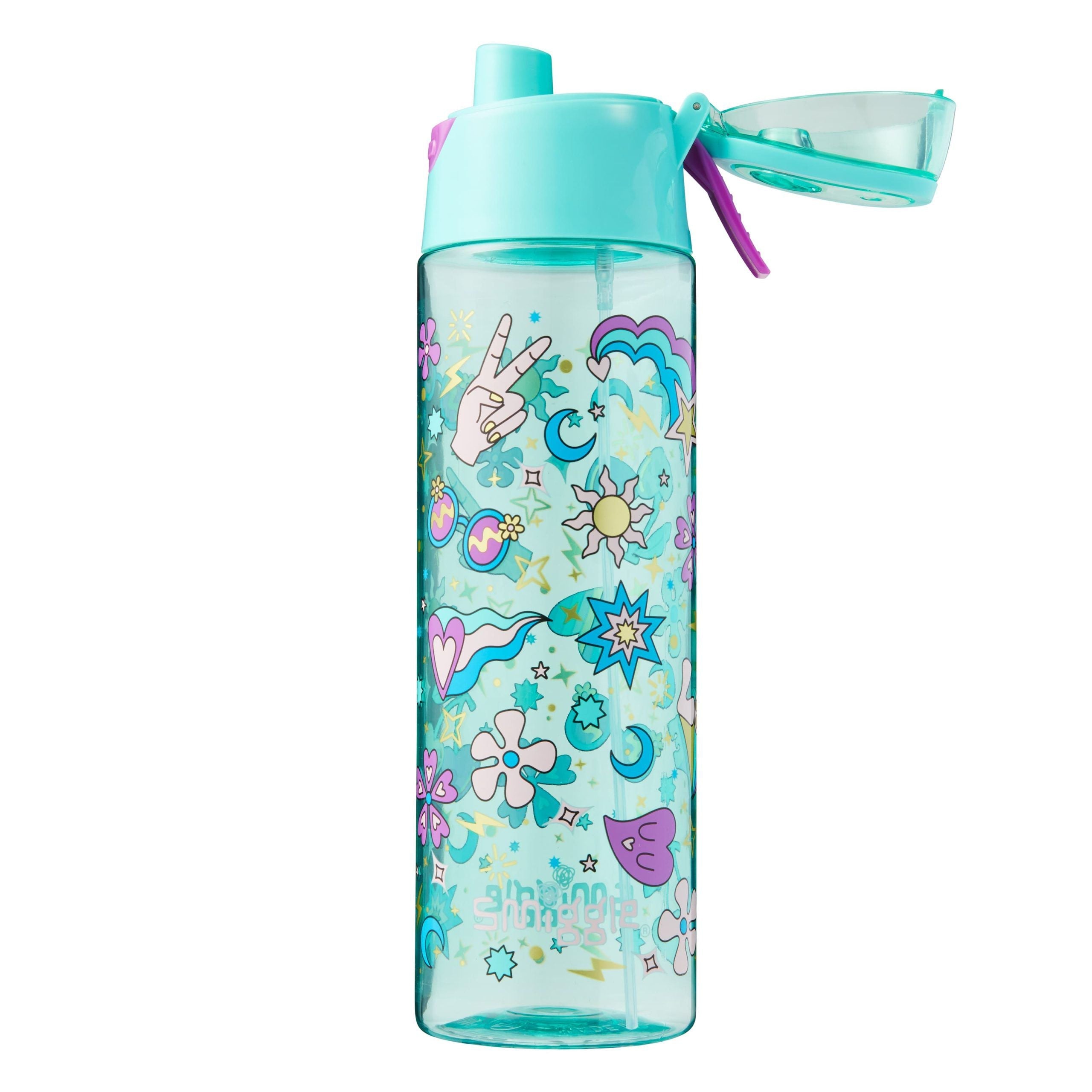 Smiggle - Flash Spritz Botella de Agua Automática con Aerosol 760 ML