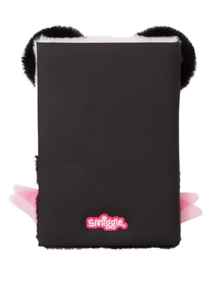 Smiggle - Cuaderno y diario de felpa fluffy A5
