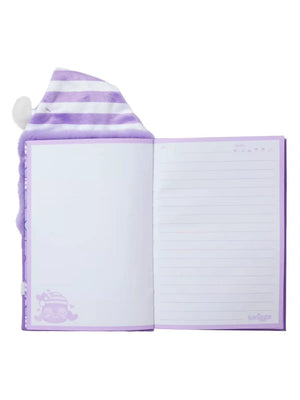 Smiggle - Cuaderno y diario de felpa fluffy A5