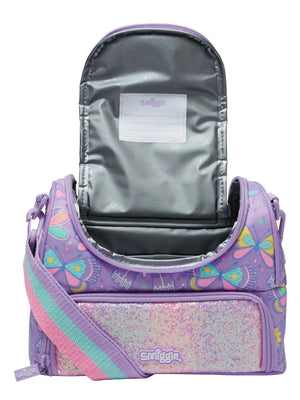 Smiggle - Bolsa de almuerzo colgante de doble cubierta Flutter