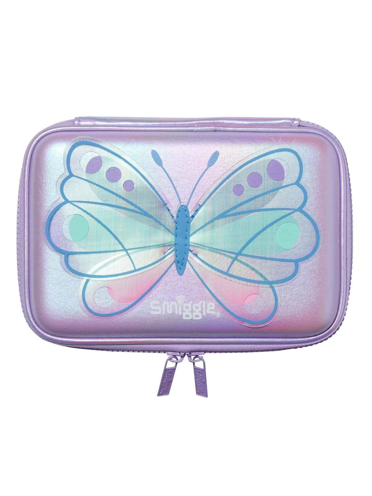 Smiggle - Estuche rígido Flutter Butterfly