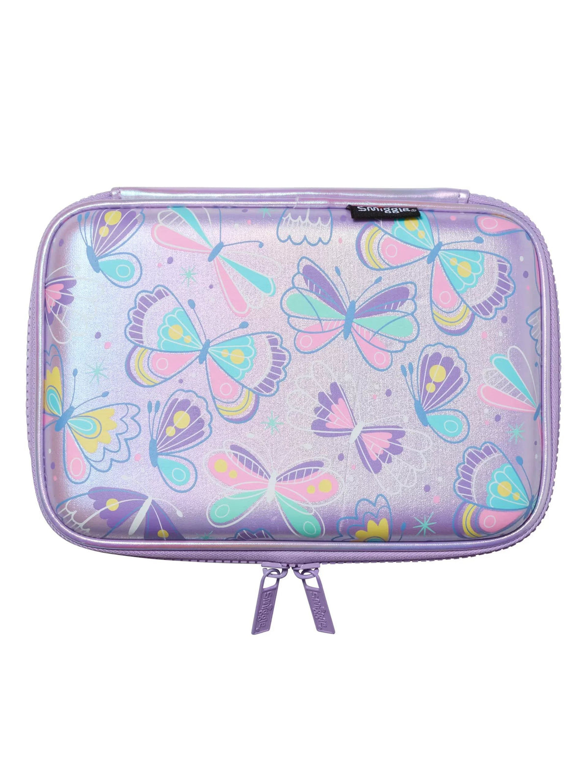 Smiggle - Estuche rígido Flutter Butterfly