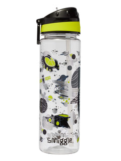 Smiggle - Botella de Agua sin BPA con Pajita de 650 ml Fly High