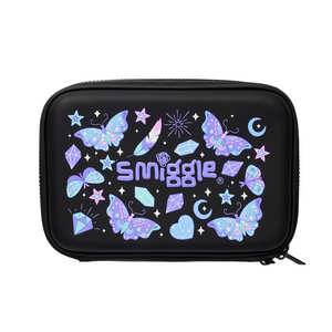 Estuche con tapa dura y dos compartimentos Smiggle - Fly High