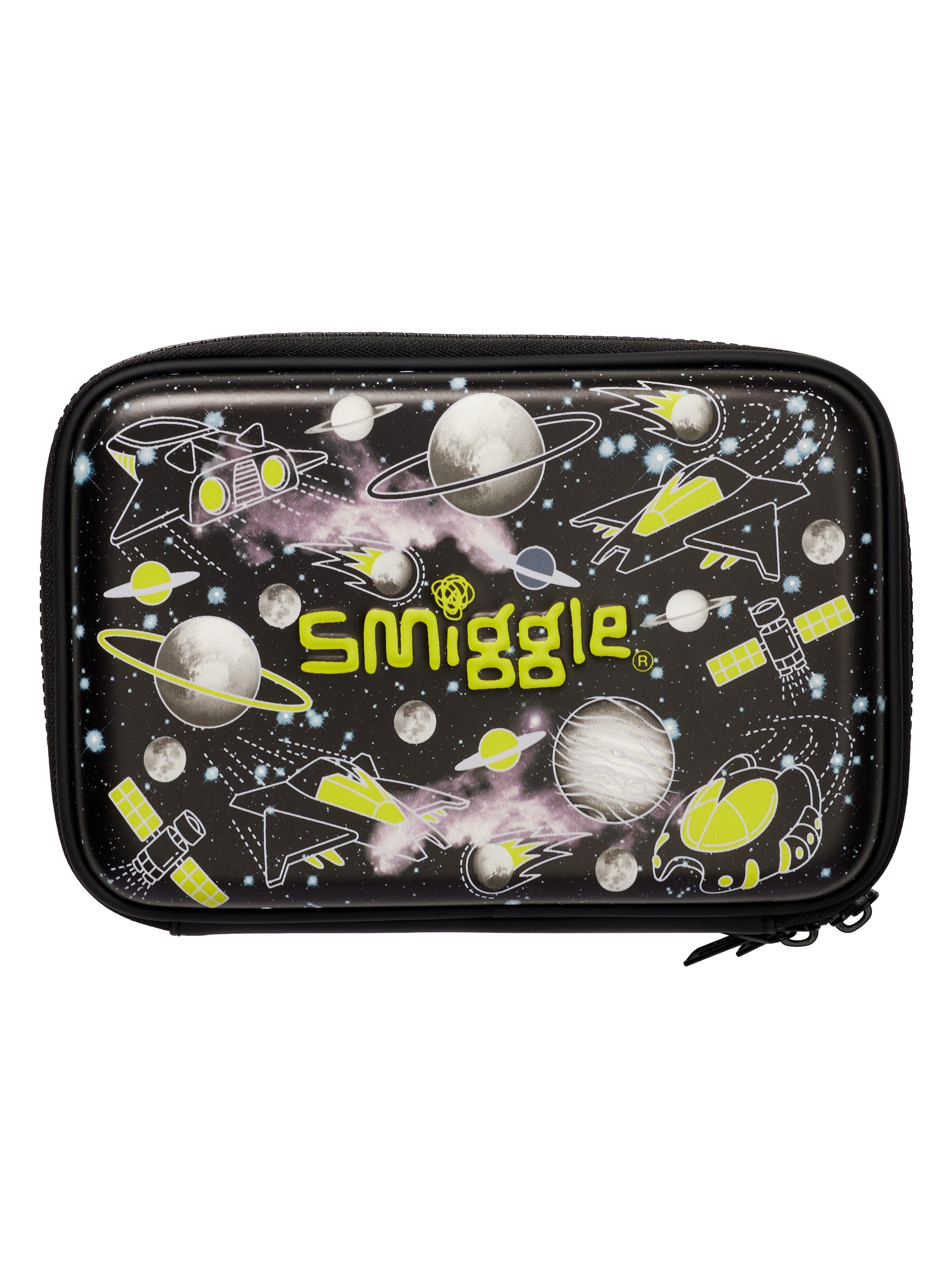 Estuche con tapa dura y dos compartimentos Smiggle - Fly High