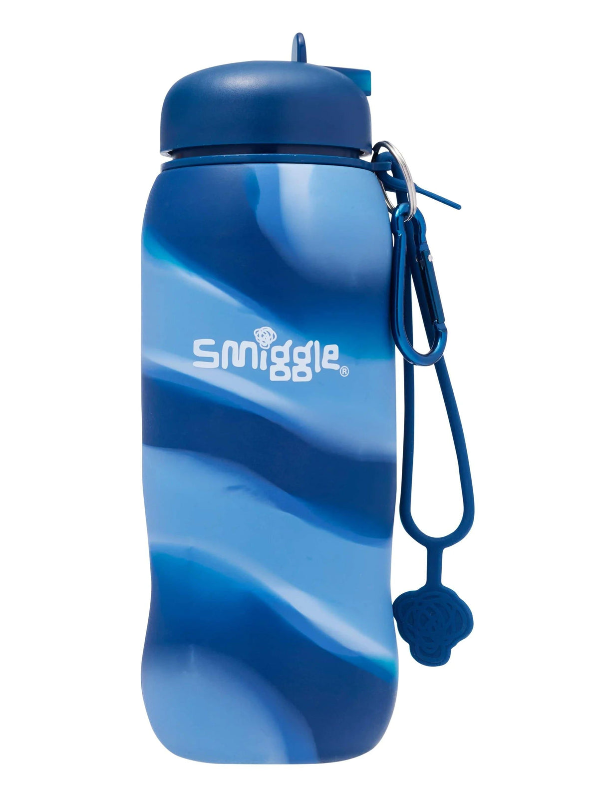 Smiggle - Botella de agua plegable con pajita Freestyle 630ML