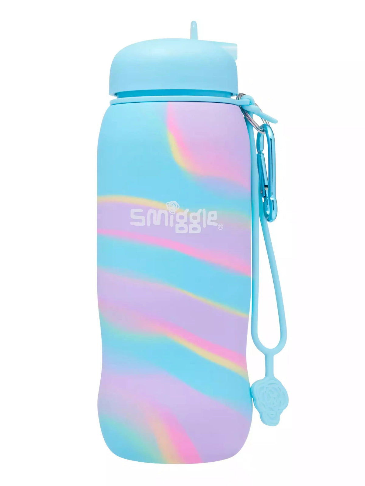 Smiggle - Botella de Agua Plegable con Pajita Freestyle de 630ML