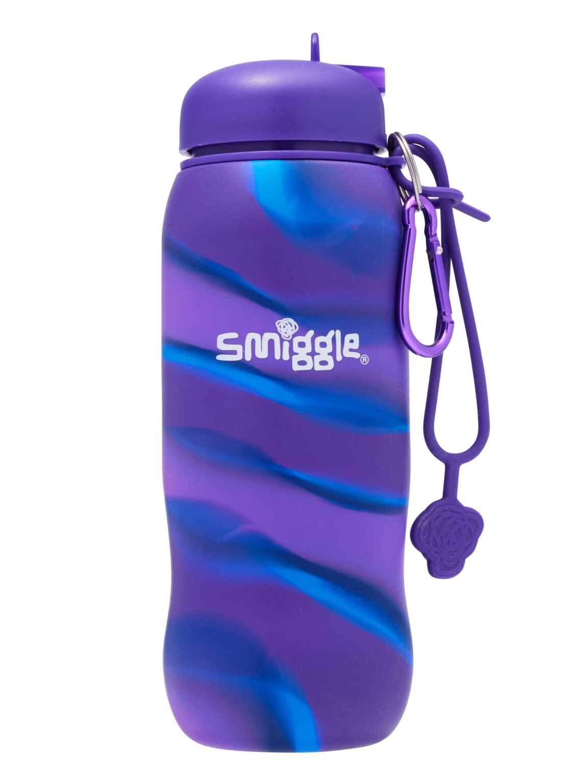 Smiggle - Botella de agua plegable con pajita Freestyle 630ML