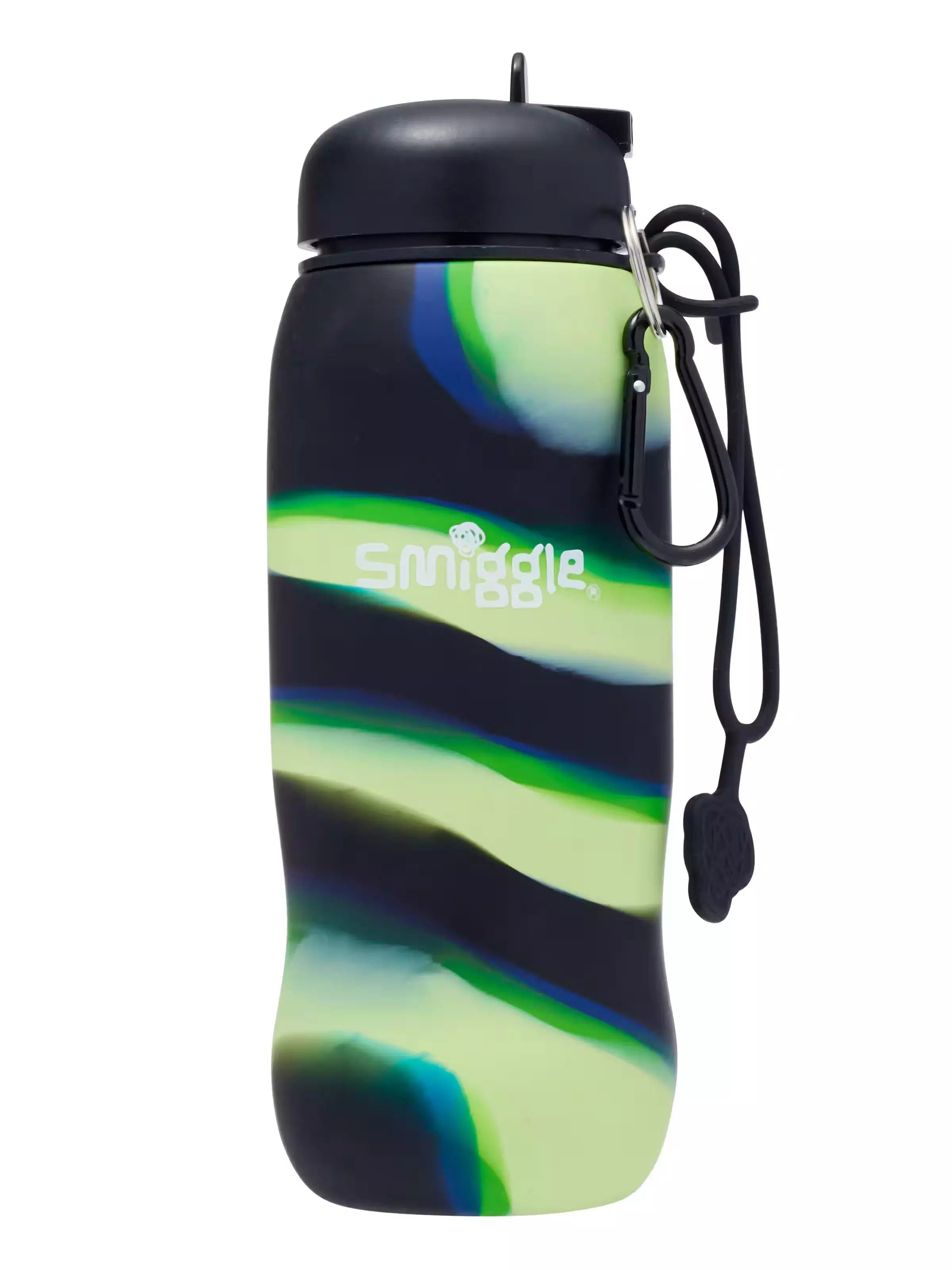 Smiggle - Botella de agua plegable con pajita Freestyle 630ML