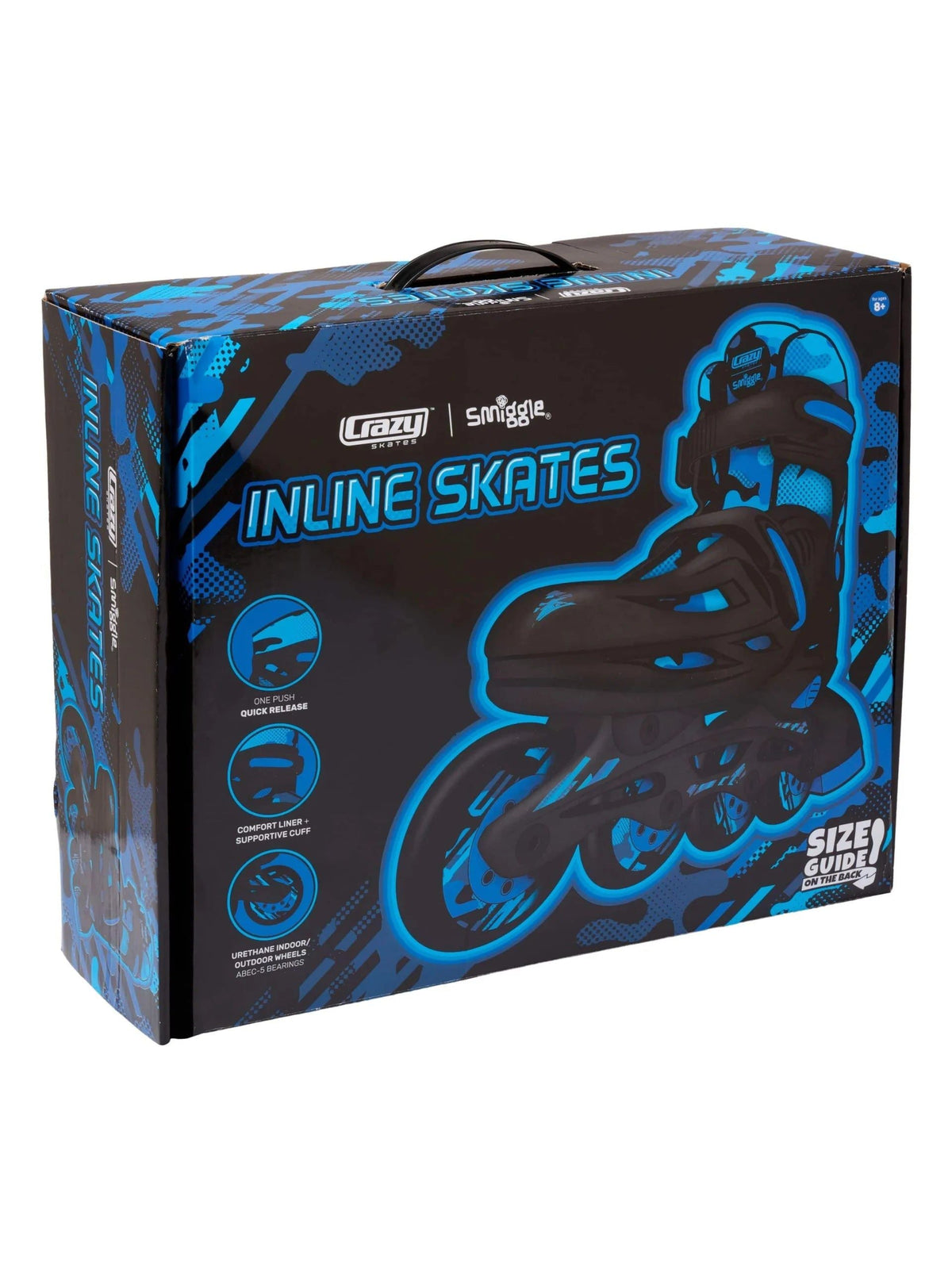 Smiggle - Patines en línea ajustables Funky para niños