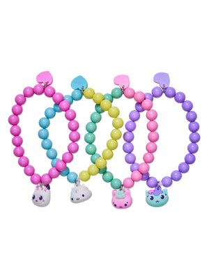 Smiggle - Set de 4 pulseras de La Casa de Muñecas de Gabby