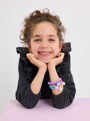 Smiggle - Set de 4 pulseras de La Casa de Muñecas de Gabby