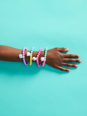Smiggle - Set de 4 pulseras de La Casa de Muñecas de Gabby