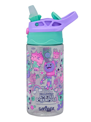 Smiggle - Termo sin BPA de La Casa de Muñecas de Gabby con Pajita Oculta 440 ml