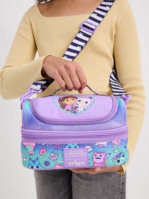 Smiggle - Fiambrera de dos pisos Gabby's Dollhouse